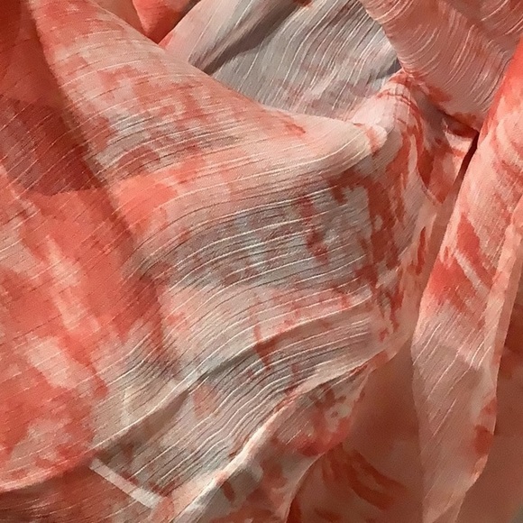 Boutique - off shoulder chiffon dye Top pattern transparent - dreamy cute 🥰 - Picture 9 of 10